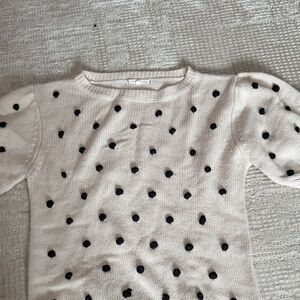Willow & Clay Textured Cream Sweater